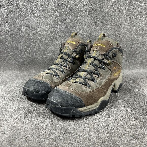 Columbia Trail Meister Mid Mens Sz 13 Brown Waterproof Hiking Outdoor Boots Used main image 7